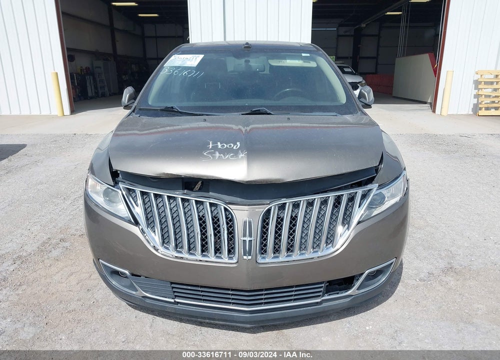 2012 LINCOLN MKX VIN: 2LMDJ6JK8CBL10000