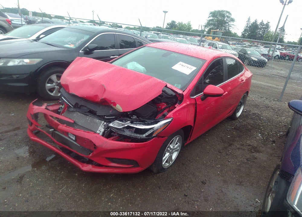 2017 CHEVROLET CRUZE VIN: 1G1BE5SM8H7115688