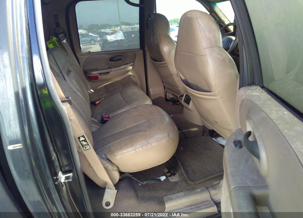 2001 FORD F-150 SUPERCREW XLT/LARIAT/KING RANCH VIN: 1FTRW08L81KE92187