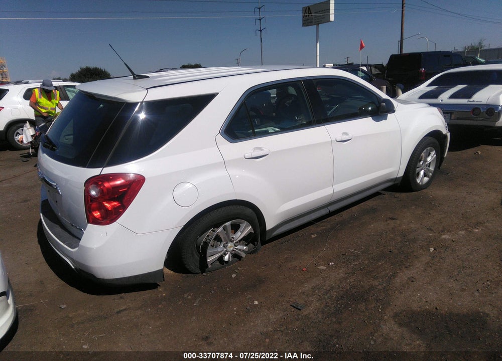 2012 CHEVROLET EQUINOX LS VIN: 2GNALBEK6C1302362