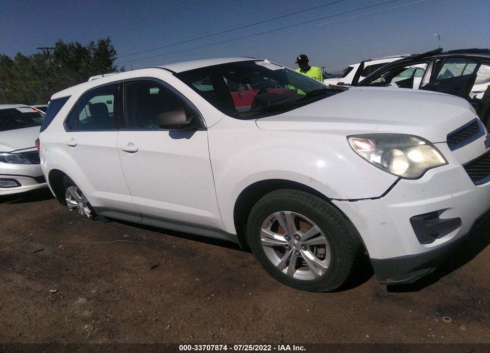 2012 CHEVROLET EQUINOX LS VIN: 2GNALBEK6C1302362