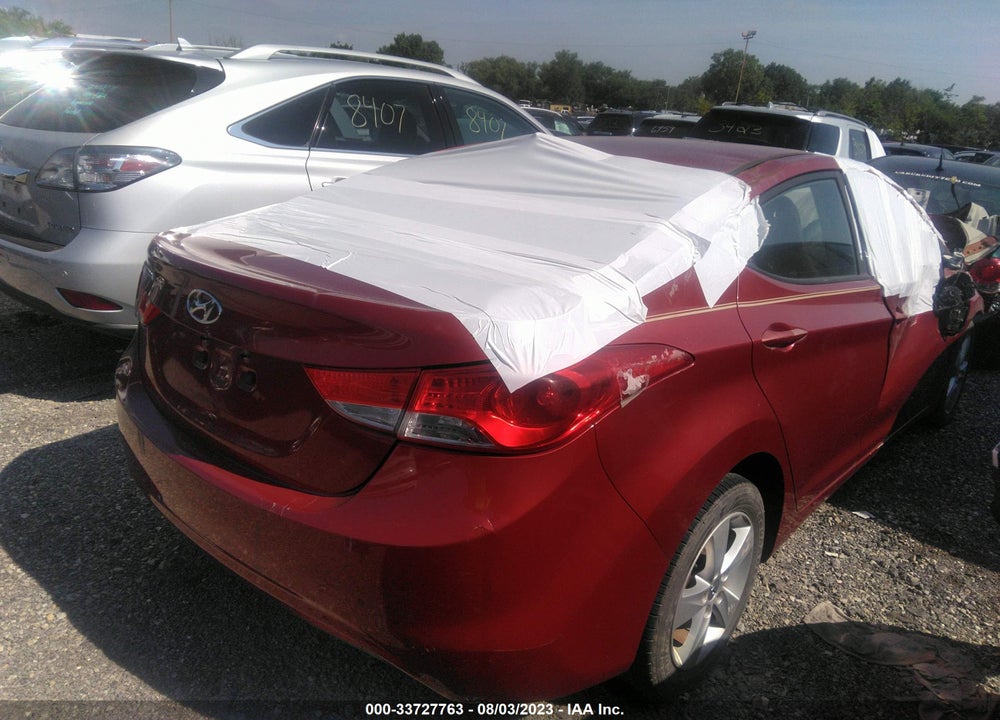 2011 HYUNDAI ELANTRA GLS (ULSAN PLANT) VIN: KMHDH4AE0BU149737