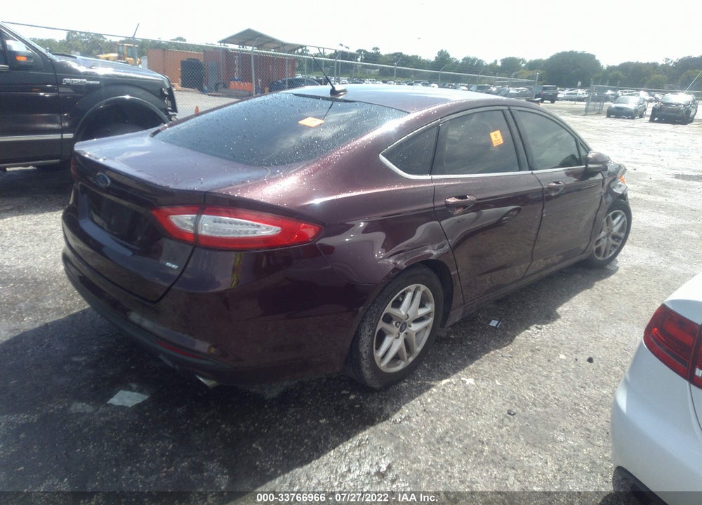 2013 FORD FUSION SE VIN: 3FA6P0H78DR121796