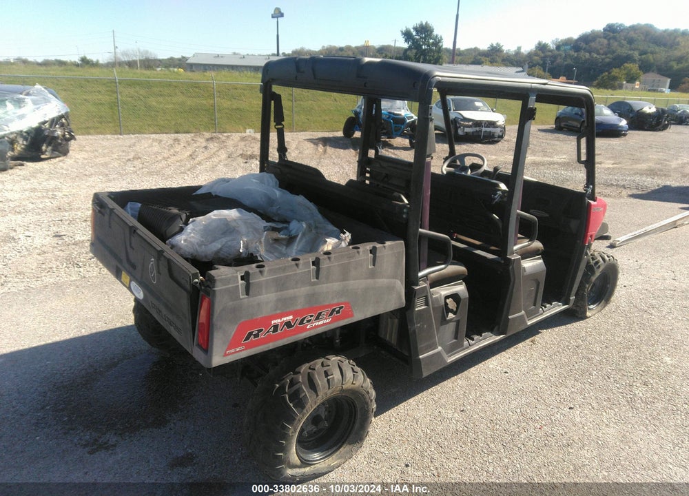 2016 POLARIS RANGER CREW 570-4 VIN: 3NSRNA575GE761465