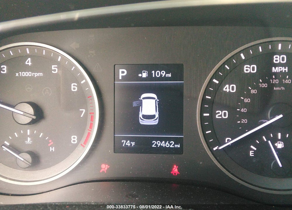 2019 HYUNDAI TUCSON SE VIN: KM8J23A4XKU061400