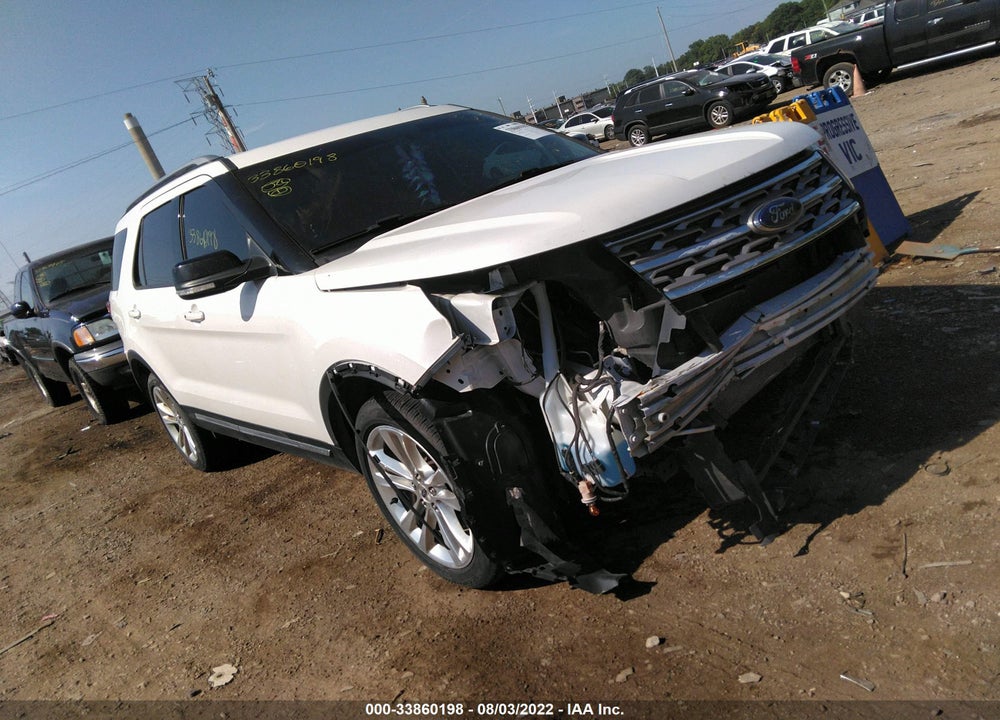 2018 FORD EXPLORER XLT VIN: 1FM5K8D81JGA65636