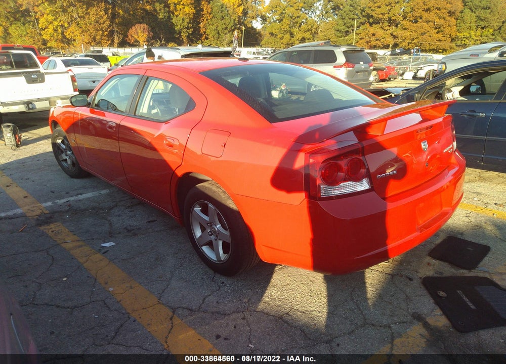 2009 DODGE CHARGER SXT VIN: 2B3KA33V69H542793