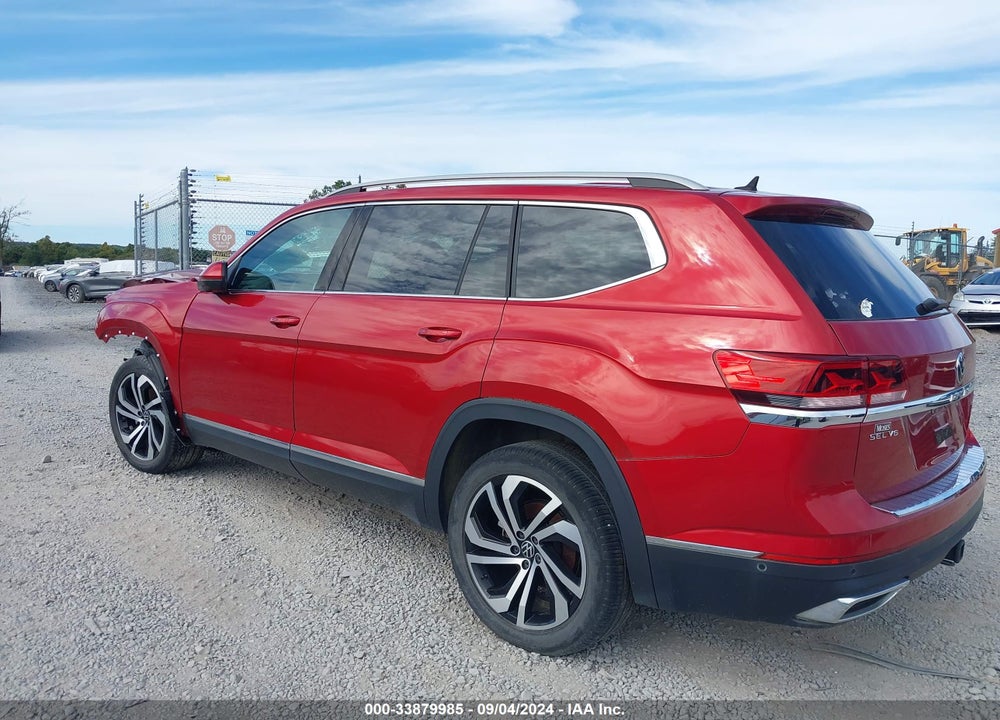 2021 VOLKSWAGEN ATLAS 3.6L V6 SEL PREMIUM VIN: 1V2TR2CA6MC540278