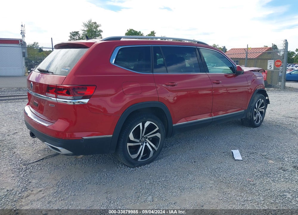 2021 VOLKSWAGEN ATLAS 3.6L V6 SEL PREMIUM VIN: 1V2TR2CA6MC540278