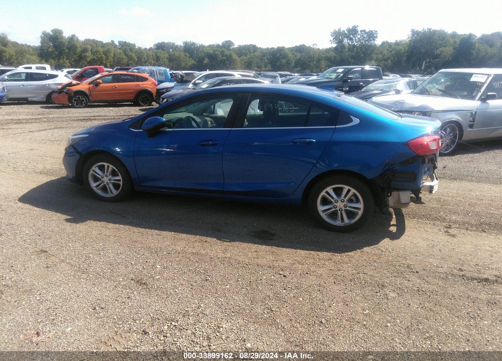 2018 CHEVROLET CRUZE LT AUTO VIN: 1G1BE5SM8J7147319