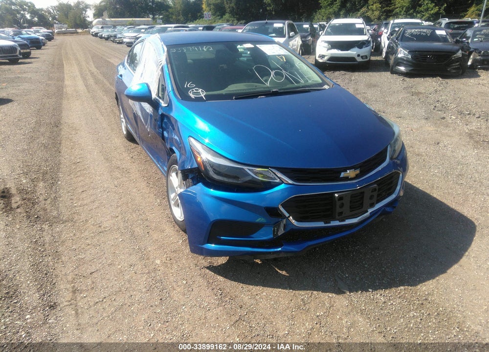 2018 CHEVROLET CRUZE LT AUTO VIN: 1G1BE5SM8J7147319