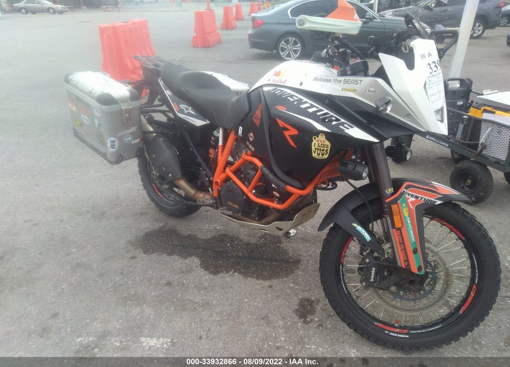 2014 KTM 1190 ADVENTURE R VIN: VBKV29407EM902223