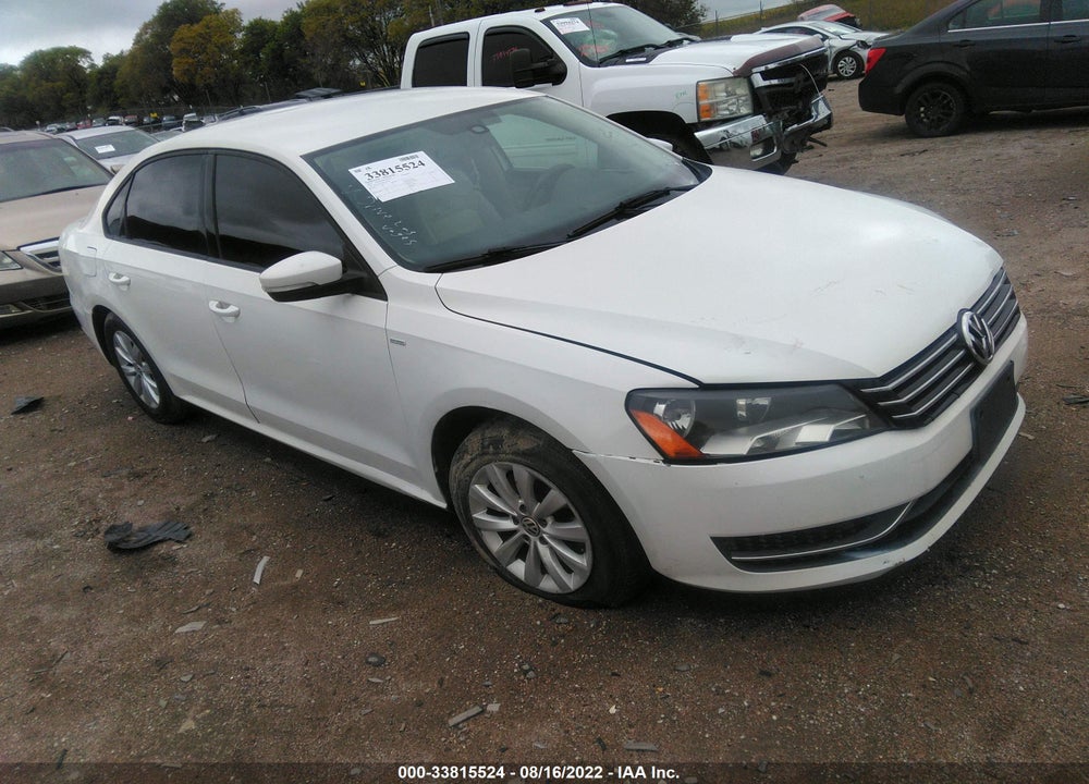 2014 VOLKSWAGEN PASSAT 1.8T WOLFSBURG EDITION VIN: 1VWAT7A39EC109329
