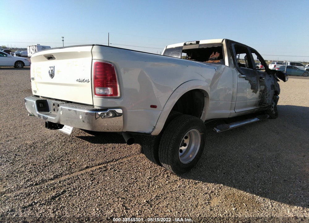 2018 RAM 3500 LAIE  4X4 8' BOX VIN: 3C63RRJL3JG267895