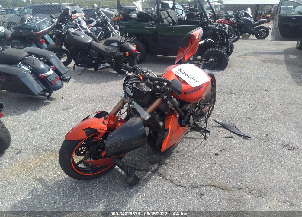 2009 KAWASAKI ZX1000 E VIN: JKAZXCE109A024533