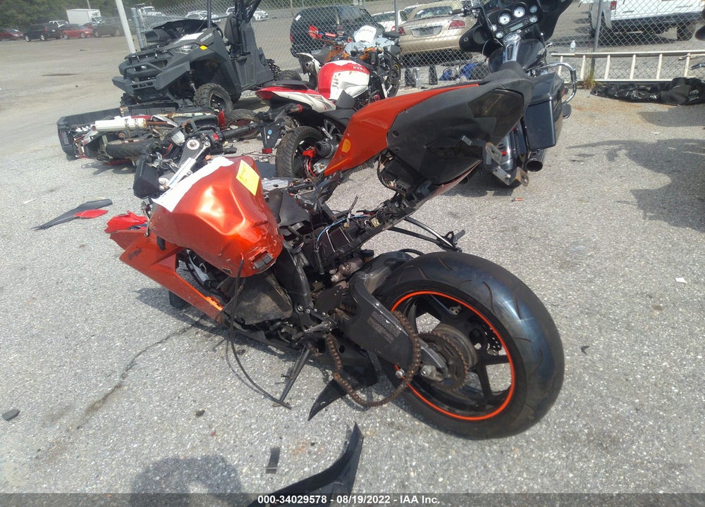 2009 KAWASAKI ZX1000 E VIN: JKAZXCE109A024533