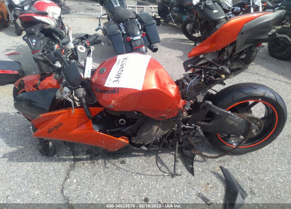 2009 KAWASAKI ZX1000 E VIN: JKAZXCE109A024533