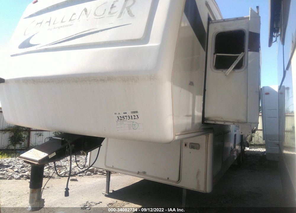 2005 KEYSTONE TT VIN: 4YDF34T205H404489
