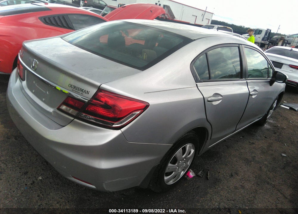 2015 HONDA CIVIC LX VIN: 19XFB2F52FE267921