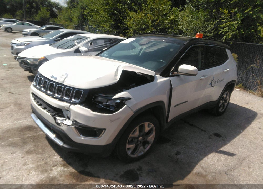 2018 JEEP COMPASS LIMITED 4X4 VIN: 3C4NJDCB9JT267309