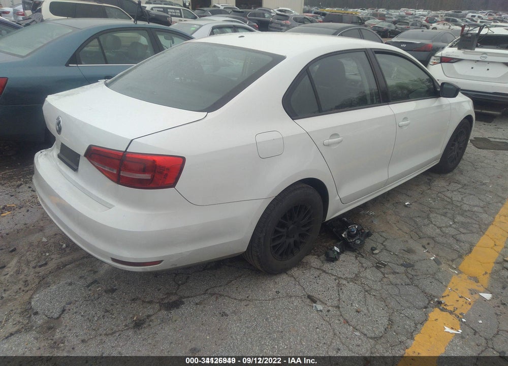 2015 VOLKSWAGEN JETTA 2.0L S VIN: 3VW2K7AJ7FM324245