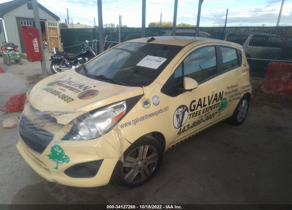 2014 CHEVROLET SPARK 1LT AUTO VIN: KL8CD6S91EC522442