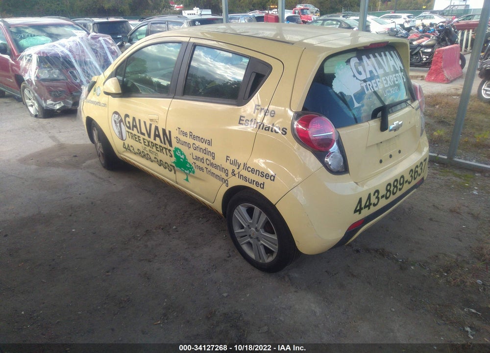 2014 CHEVROLET SPARK 1LT AUTO VIN: KL8CD6S91EC522442