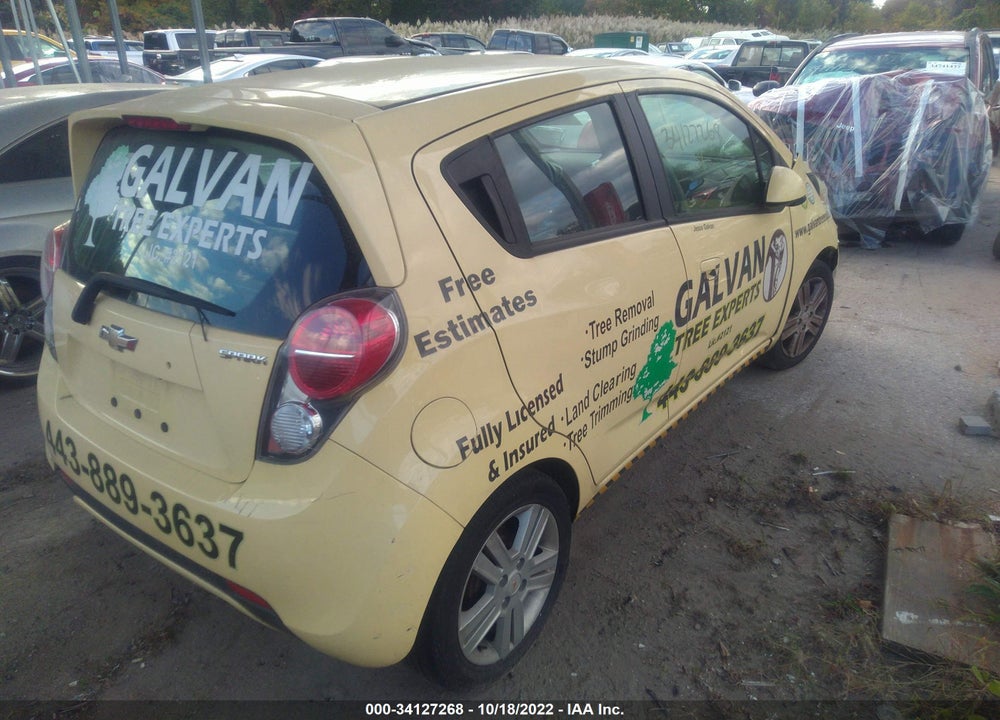 2014 CHEVROLET SPARK 1LT AUTO VIN: KL8CD6S91EC522442