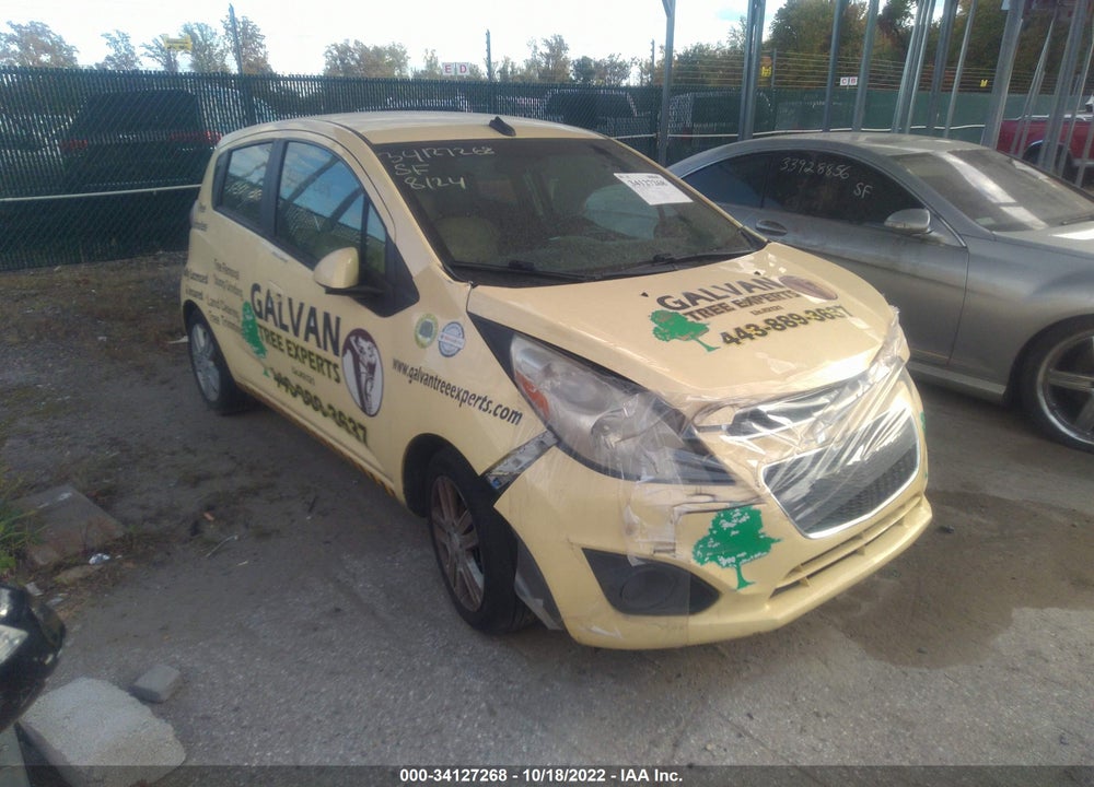 2014 CHEVROLET SPARK 1LT AUTO VIN: KL8CD6S91EC522442