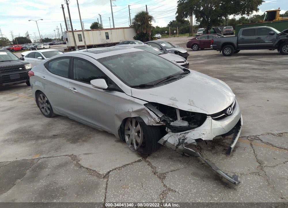 2013 HYUNDAI ELANTRA LIMITED VIN: 5NPDH4AE9DH171771