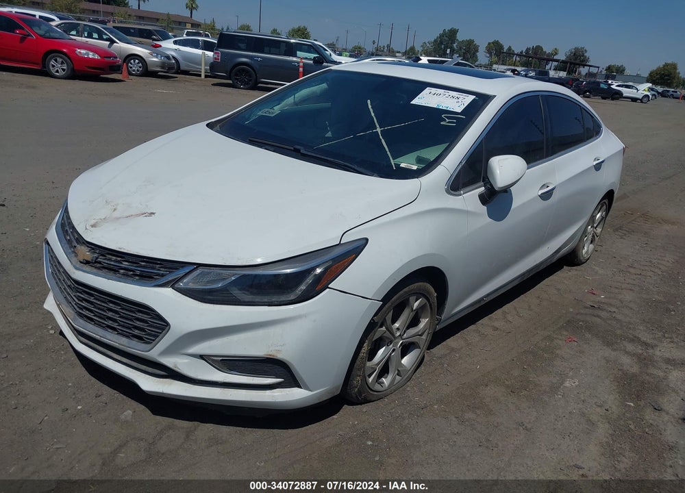2016 CHEVROLET CRUZE PREMIER AUTO VIN: 1G1BG5SM8G7270959