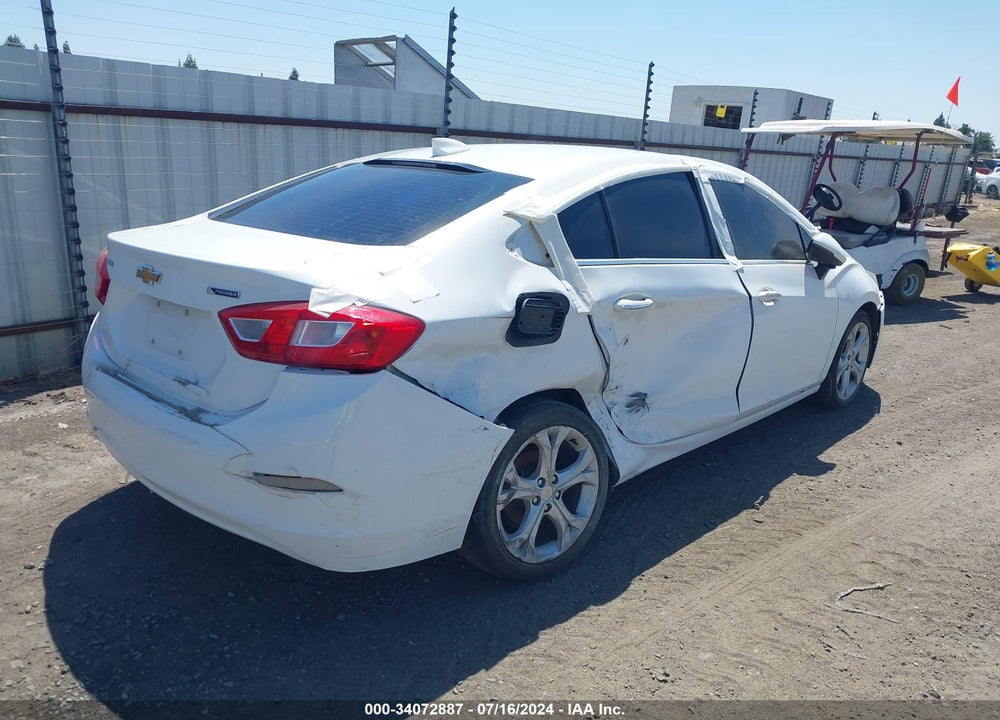 2016 CHEVROLET CRUZE PREMIER AUTO VIN: 1G1BG5SM8G7270959