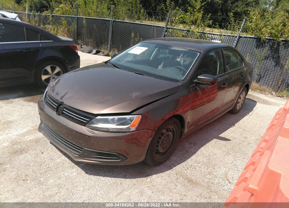 2012 VOLKSWAGEN JETTA 2.0L S VIN: 3VW1K7AJ9CM471819