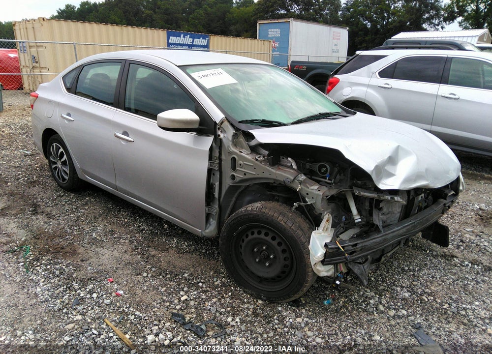 2014 NISSAN SENTRA S VIN: 3N1AB7AP2EY214698