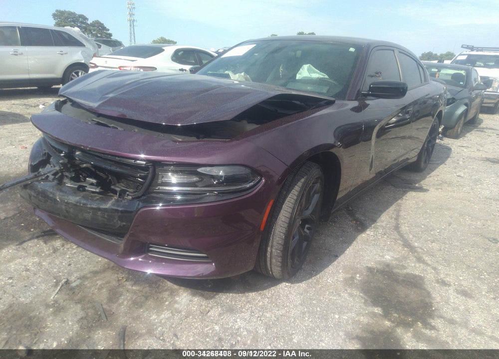2021 DODGE CHARGER SXT RWD VIN: 2C3CDXBGXMH633275