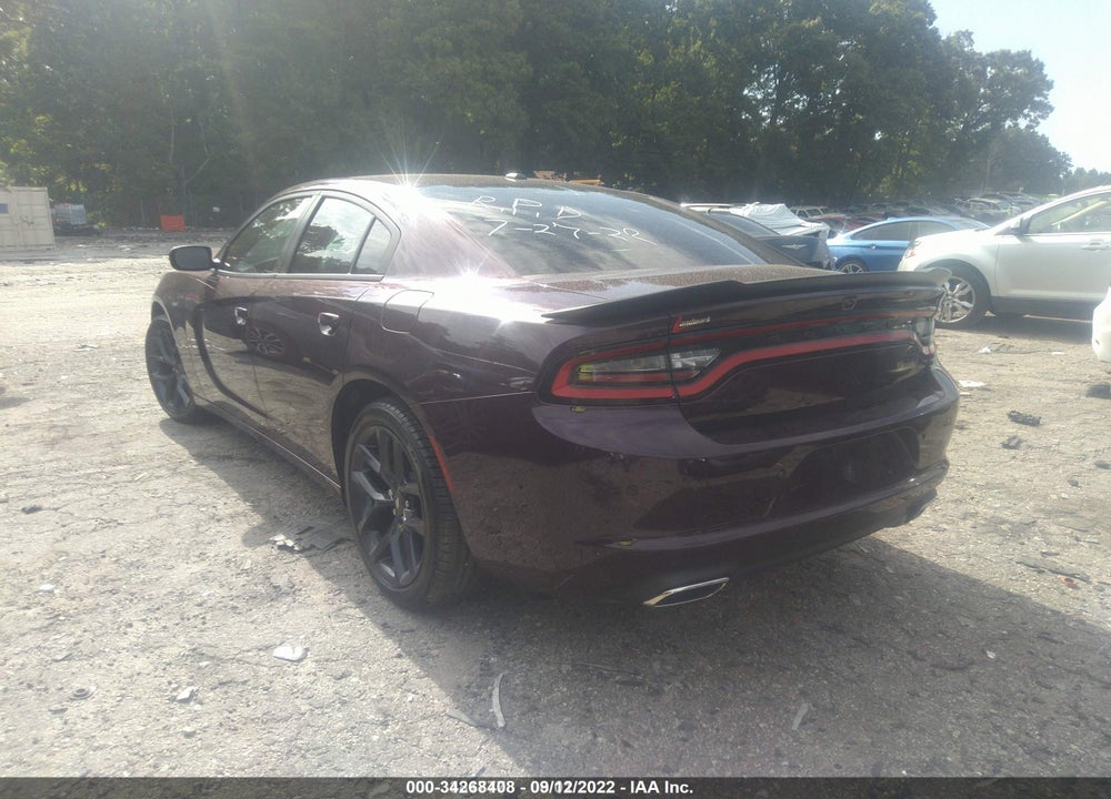 2021 DODGE CHARGER SXT RWD VIN: 2C3CDXBGXMH633275
