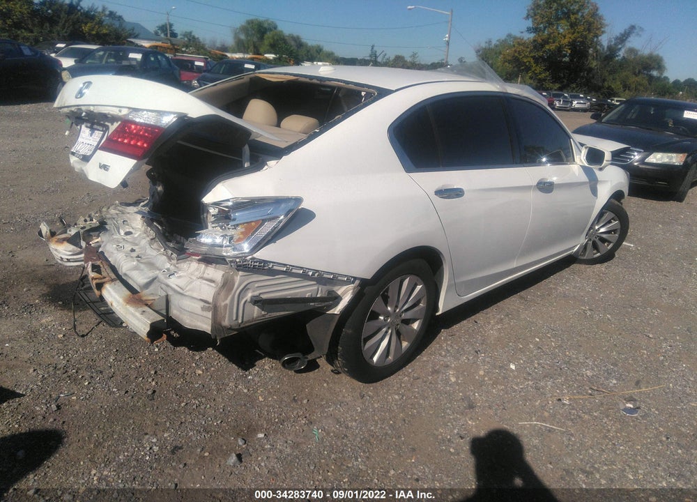 2014 HONDA ACCORD EX-L V-6 VIN: 1HGCR3F86EA021844