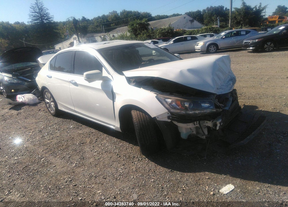 2014 HONDA ACCORD EX-L V-6 VIN: 1HGCR3F86EA021844