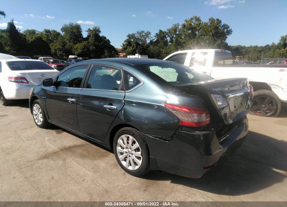 2014 NISSAN SENTRA SV VIN: 3N1AB7AP6EL631688