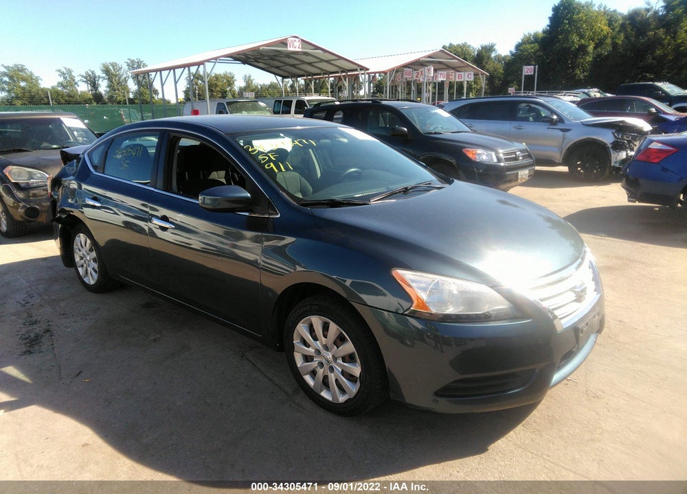 2014 NISSAN SENTRA SV VIN: 3N1AB7AP6EL631688