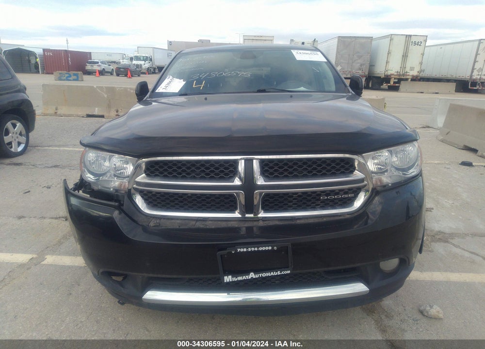 2011 DODGE DURANGO CREW VIN: 1D4SE4GT4BC593786