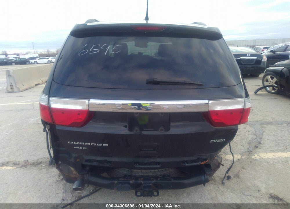 2011 DODGE DURANGO CREW VIN: 1D4SE4GT4BC593786