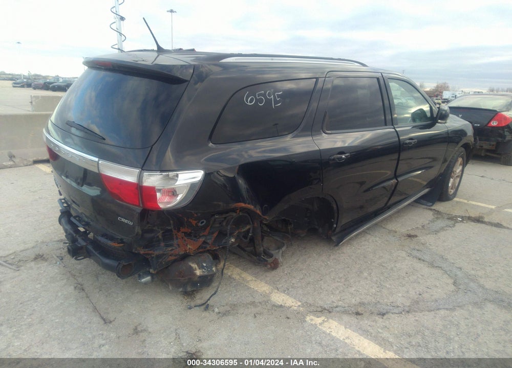 2011 DODGE DURANGO CREW VIN: 1D4SE4GT4BC593786