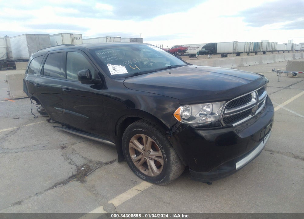 2011 DODGE DURANGO CREW VIN: 1D4SE4GT4BC593786