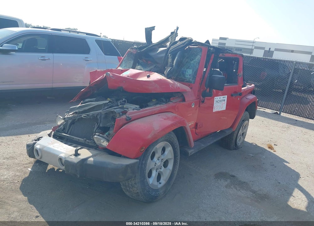 2015 JEEP WRANGLER / VIN: 1C4AJWBG3FL563663