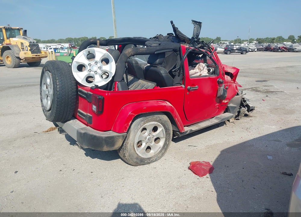2015 JEEP WRANGLER / VIN: 1C4AJWBG3FL563663