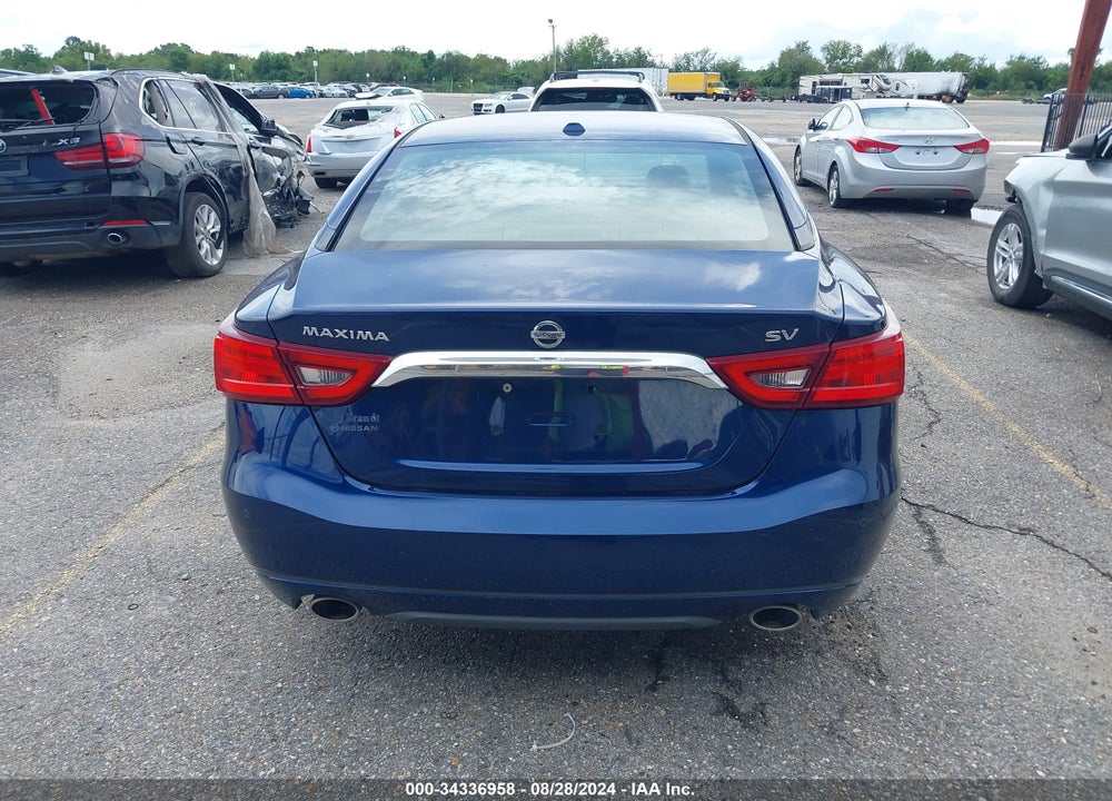 2018 NISSAN MAXIMA 3.5 SV VIN: 1N4AA6AP2JC365978