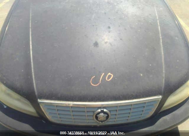 2000 CADILLAC CATERA STANDARD VIN: W06VR54R2YR031812