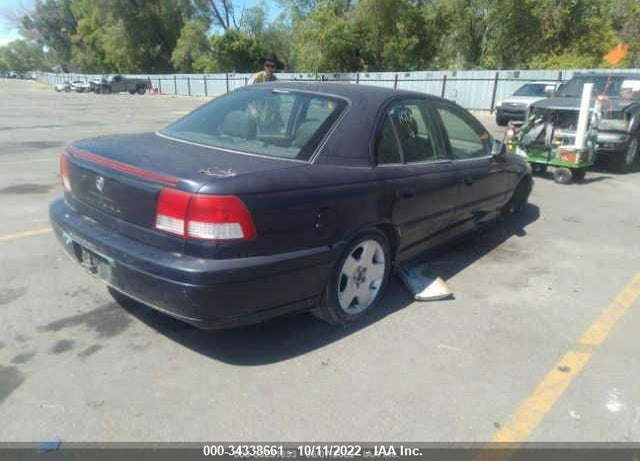 2000 CADILLAC CATERA STANDARD VIN: W06VR54R2YR031812