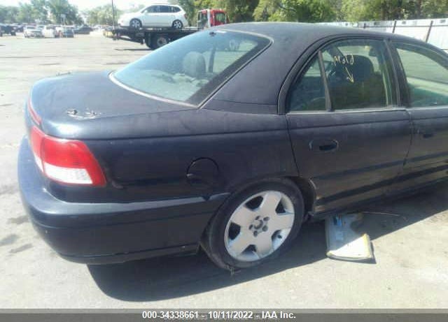 2000 CADILLAC CATERA STANDARD VIN: W06VR54R2YR031812